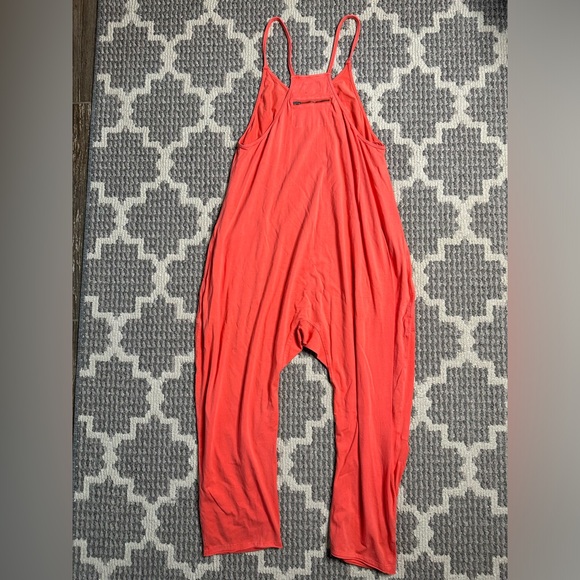 Free People FP Movement Hot Shot Onesie - Coral - Picture 4 of 6